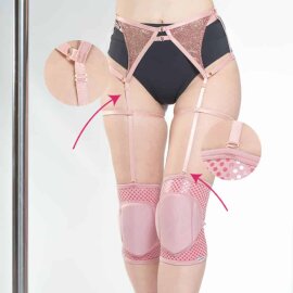 Que Wear Genouillères Rose poudré XS