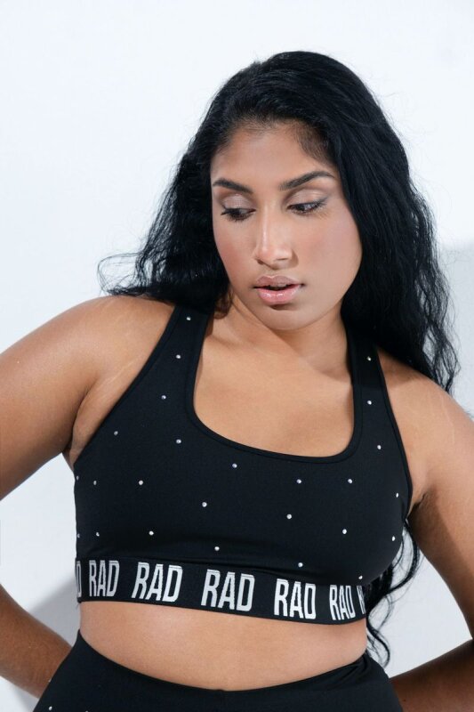 RAD Haut Crystal Athletic Noir XS