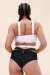 Lunalae Brassière croisée Renee Blanc L