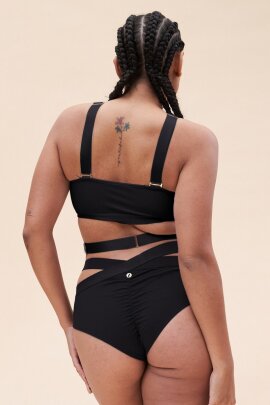Lunalae Brassière croisée Renee Noir XS