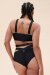 Lunalae Brassière croisée Renee Noir XS