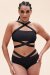 Lunalae Brassière croisée Renee Noir M