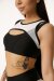Polerina Haut LUX Noir/Blanc S