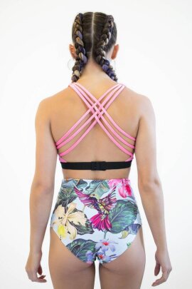 Pole Addict Short taille haute Tropical Flower M