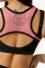 Polerina Haut LUX Noir/Rose M