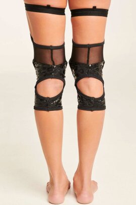 Paradise Chick Genouillères Grip Polecious Noir S