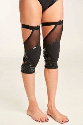 Paradise Chick Genouillères Grip Polecious Noir XL