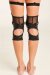Paradise Chick Genouillères Grip Polecious Noir XL