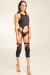 Paradise Chick Genouillères Grip Polecious Noir XL