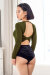 i-Style Haut Butterfly Vert S