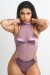 Zasha Polewear Combinaison Sabrina Mauve XS