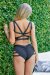 Zasha Polewear Short taille basse Emily Noir XL