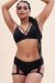 Lunalae Short taille basse Cora Noir