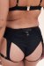 Lunalae Short taille basse Cora Noir