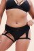 Lunalae Short taille basse Cora Noir S