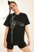 Paradise Chick Supreme Pole Dancer T-Shirt Noir