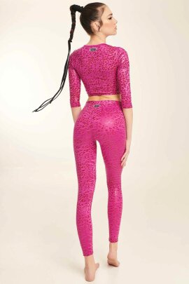 Paradise Chick Haut grip Superhero Léopard Ruby XL
