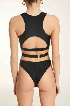 Paradise Chick Haut croisé Iconic Noir XS
