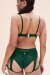 Lunalae Short taille basse Cora Vert mousse