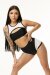 Polerina Short Noir/Blanc XL
