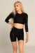 Paradise Chick Short grip cycliste Superhero Léopard noir XL