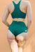 Lunalae Short croisé Vert L