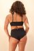 Lunalae Haut Kylie Sans couture Noir XL