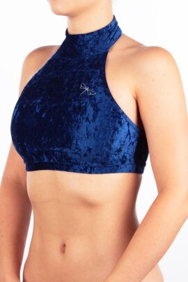 Dragonfly Haut velours Lisette Bleu S