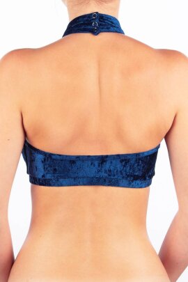 Dragonfly Haut velours Lisette Bleu L