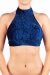 Dragonfly Haut velours Lisette Bleu L
