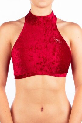 Dragonfly Haut velours Lisette Rouge XS