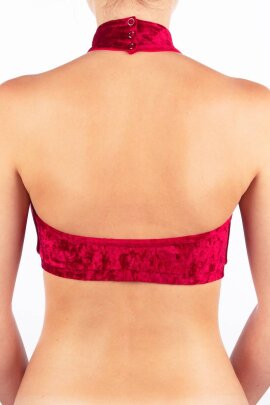 Dragonfly Haut velours Lisette Rouge L