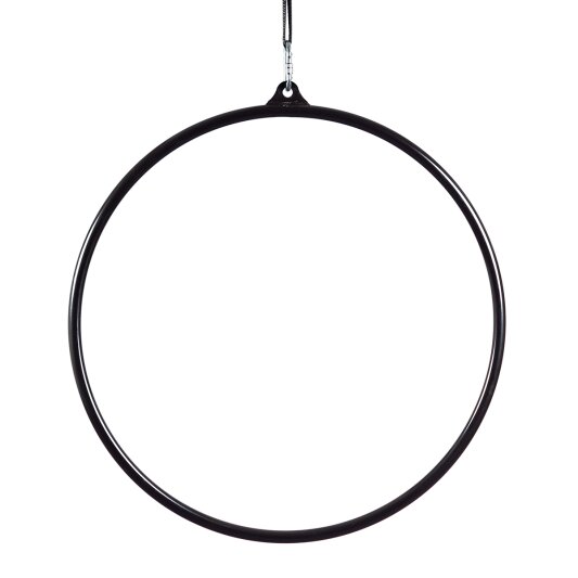 PoleSports Cerceau aérien avec suspension à 1 point Ø 30,0 mm Noir