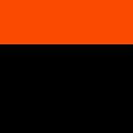 Noir / Orange